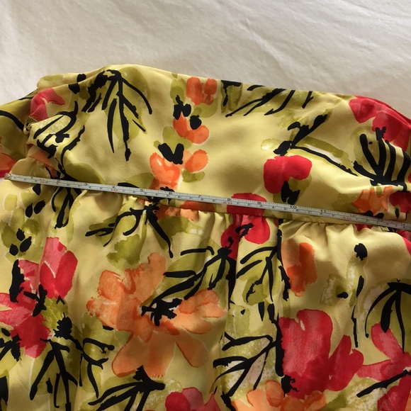 Anthropology silk strapless - Picture 8 of 13